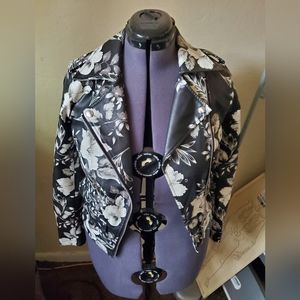 Faux leather jacket